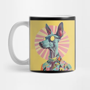 Mexican Hairless in 70's Mug